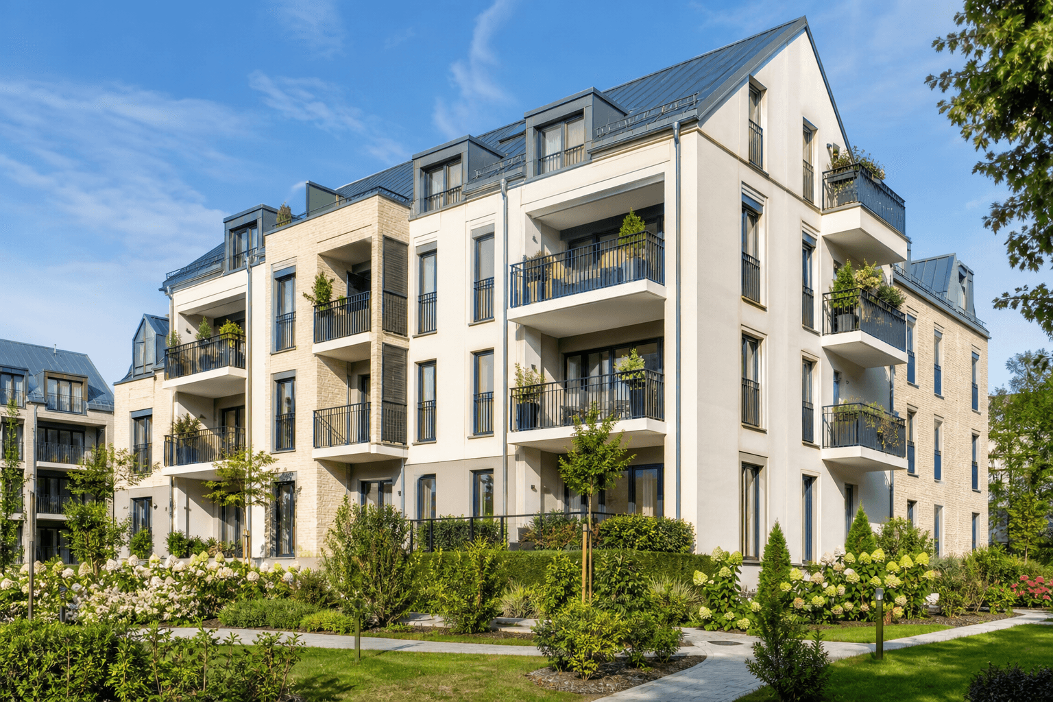 Immeuble résidentiel en Europe
